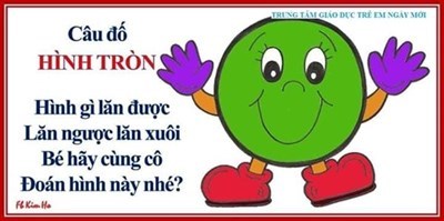 Câu đố hình hay cho bé