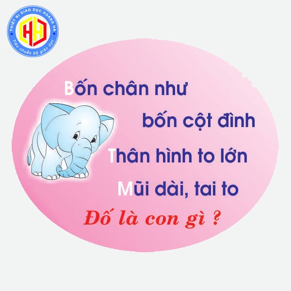 Câu đố hay cho bé