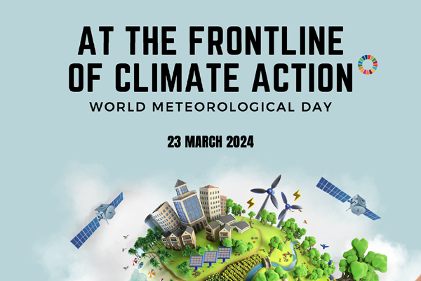 Ngày Khí tượng thế giới 2024 với chủ đề  Khí tượng thủy văn tiên phong ứng phó với biến đổi khí hậu 