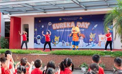 Trường mầm non Đô Thị Việt Hưng tổ chức Ngày hội trải nghiệm “Eureka day – Chinh phục công nghệ tương lai”