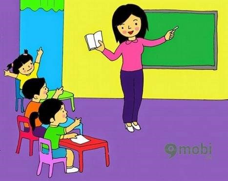 Trường mầm non Hoa Trạng Nguyên - Lĩnh vực phát triển ngôn ngữ - Thơ  Cô giáo của em   - Lứa tuổi 4-5 tuổi