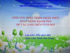 Khám Phá   Quận Long Biên tươi đẹp  Cô giáo Thu Trang