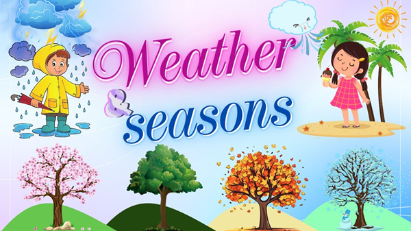 Học từ vựng tiếng anh chủ đề: Seasons and Weather in English