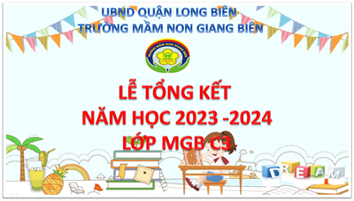 Tổng kết năm học 2023 -2024