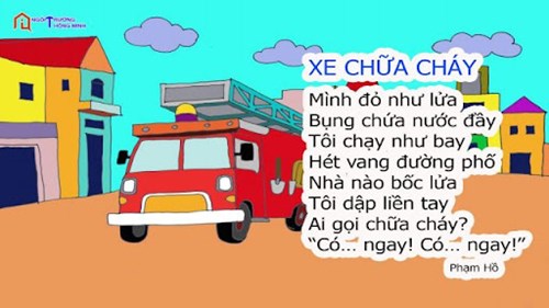 LQVH: Thơ  Xe chữa cháy  _ GV Nguyễn Thị Hường