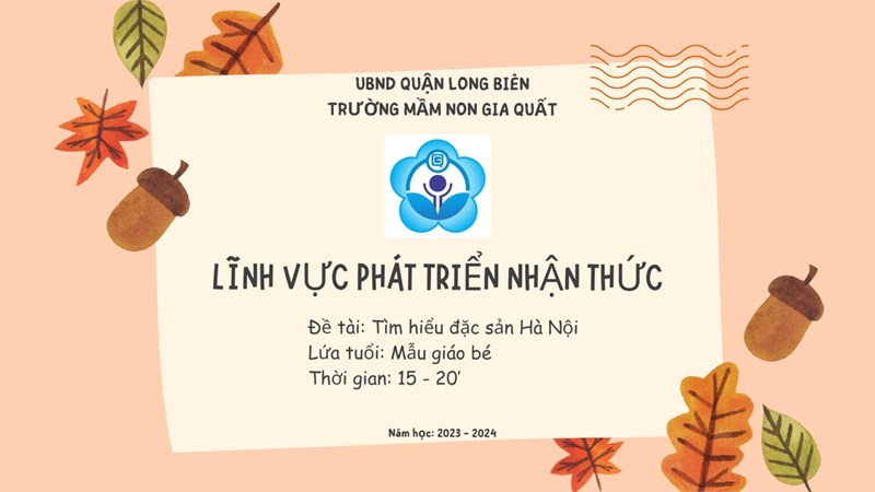 LVPTNT: Tìm hiểu đặc sản Hà Nội - GV: Nguyễn Thị Khánh Huyền