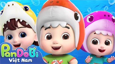 Baby Shark Doo Doo Doo | Chú cá mập nhỏ | Play & Learn | Nhạc thiếu nhi vui nhộn | Super Pandobi