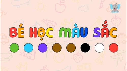 Dạy Bé Học Màu Sắc | Learn Vietnamese colors | Colors for Kids | Voi TV