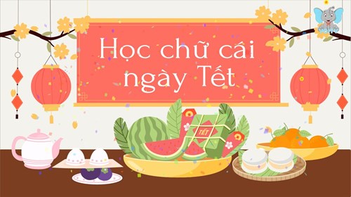 Học Tiếng Việt | Học chữ cái ngày Tết | Learn Vietnamese | Voi TV