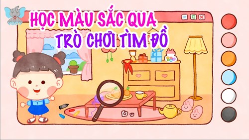 Dạy Bé Học Màu Sắc | Trò Chơi Tìm Đồ | Learn Vietnamese colors | Colors for Kids | Voi TV