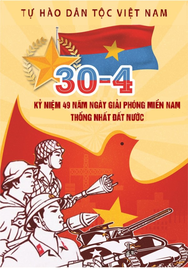 Chào mừng kỷ niệm 49 năm Giải phóng Miền Nam - Thống nhất đất nước
