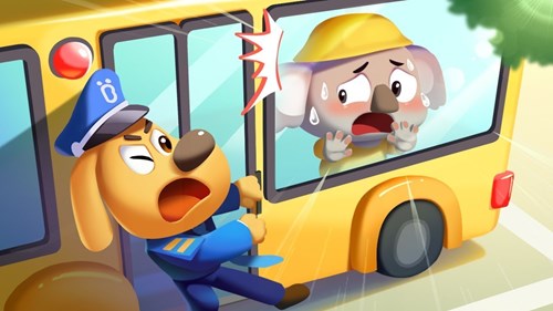 Giải cứu chú gấu Kola 🐨🚑 Kỹ năng an toàn khi ta trên xe buýt 🚌 👮 Cảnh sát trưởng Labrador 🚓
