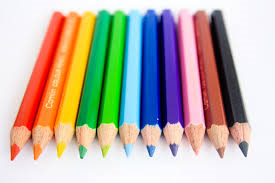Đáp án: Cái bút màu.