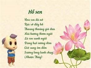 Bài thơ “Hồ Sen”