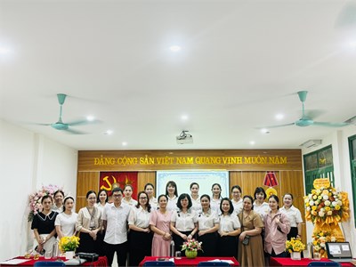 Trường mầm non Hoa Sen tổ chức họp phụ huynh cuối năm học 2023 - 2024