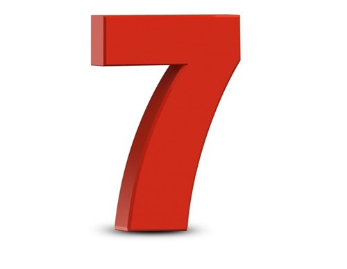 Toán: Số 7- Nhận biết chữ số 7, số lượng và STT trong phạm vi 7