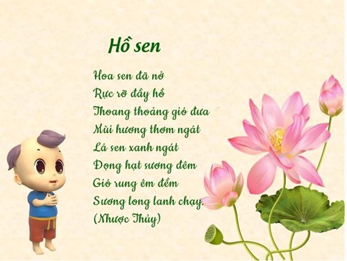 Bài thơ Hồ sen