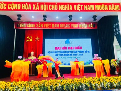 Chi đoàn Trường mầm non Hồng Tiến tham gia Đại hội đại biểu hội liên hiệp Thanh niên Việt Nam phường Bồ Đề