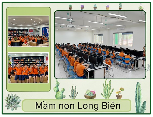 “Chuyến xe hạnh phúc” Hành trình khám phá vùng đất sáng tạo trường Tiểu học Long Biên cùng khối MG Lớn trường mầm non Long Biên