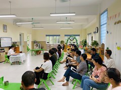 Trường mầm non Long Biên A tổ chức họp phụ huynh cuối năm học 2023-2024