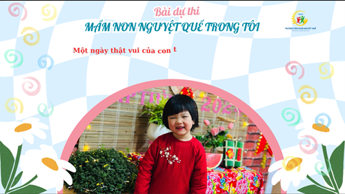 Bài dự thi của bé: Nguyễn Hà An - SBD 17