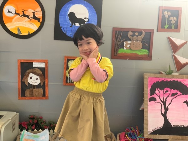Trần An Nhiên “ Cô bé đáng yêu, xinh xắn và chăm ngoan lớp Mẫu giáo nhỡ B1