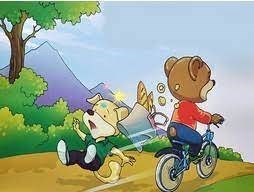 Truyện: Gấu con đi xe đạp
