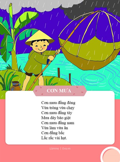 Bài thơ: Cơn mưa