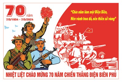 Nhiệt Liệt chào mừng 70 năm chiến thắng điện biên phủ ( 07/5/1954 - 07/5/2024)