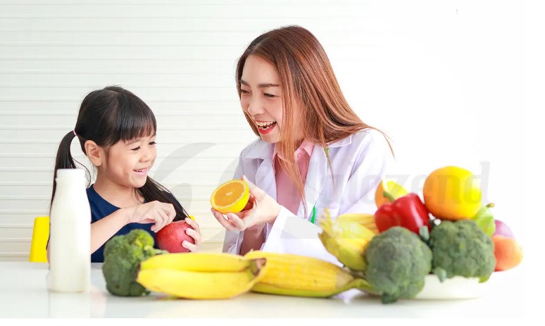 Tháp dinh dưỡng cân đối cho trẻ mầm non Khối MGB