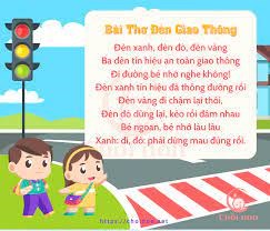 Bài thơ Đèn giao thông