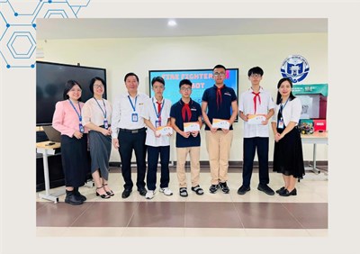 Học sinh trường THCS CLC Chu Văn An tiếp tục khẳng định niềm đam mê, sáng tạo trong nghiên cứu khoa học kỹ thuật