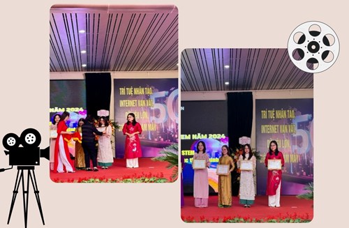 Niềm vui thắng lợi với giải Nhất quận cuộc thi Thiết kế bài giảng Elearning của các cô giáo Tiếng Anh trường THCS Chất lượng cao Chu Văn An