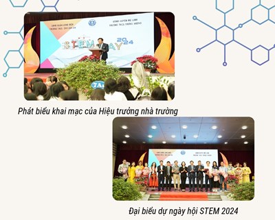 Ngày hội STEM - Trường THCS Chu Văn An quận Long Biên năm 2024. Ngày hội của Sáng tạo - Kết nối - Sẻ chia