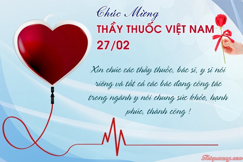 Trường THCS Đô Thị Việt Hưng chúc mừng ngày Thầy thuốc Việt Nam 27/02.