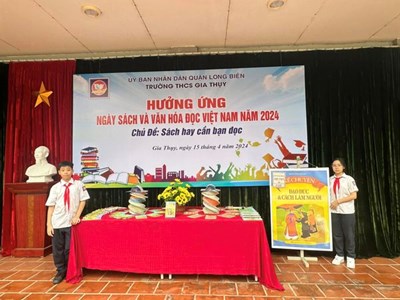 Hưởng ứng ngày sách và văn hóa đọc sách Việt Nam 2024