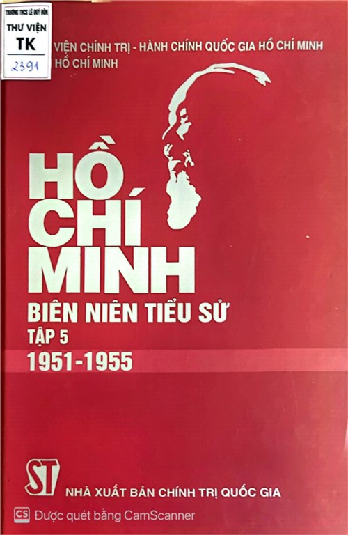 Giới thiệu sách tháng 2: Chủ điểm: Mừng đảng - Mừng xuân, Cuốn sách  Hồ Chí Minh biên niên tiểu sử - tập 5 