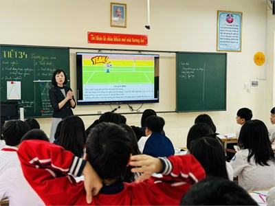 Trường THCS Ngọc Lâm thực hiện chuyên đề cấp trường môn Toán lớp 7 năm học 2023-2024
