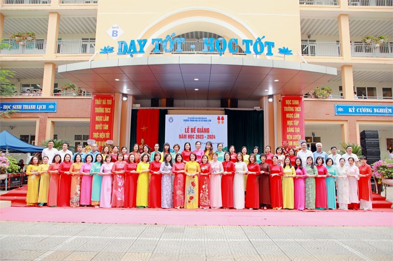 Trường THCS Ngọc Lâm long trọng tổ chức Lễ bế giảng năm học 2023-2024