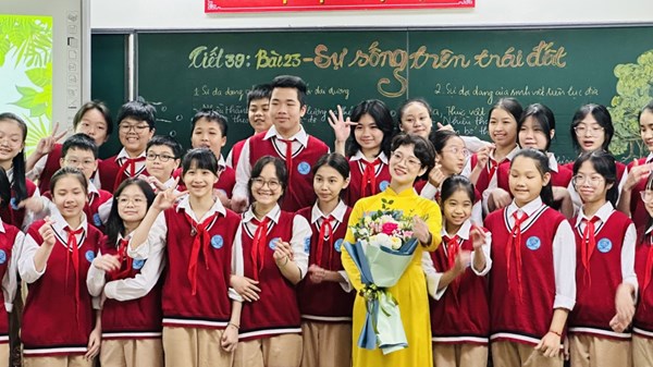 Tiết thi GVG cấp quận môn Lịch sử- Địa lý 6 của cô giáo Nguyễn Ninh Chi.