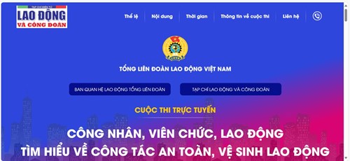 Công đoàn trường THCS Nguyễn Bỉnh Khiêm tích cực tham gia cuộc thi trực tuyến “Công nhân, viên chức, lao động tìm hiểu về công tác An toàn vệ sinh lao động”