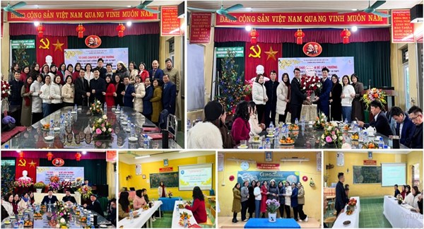 Sinh hoạt chuyên môn liên trường THCS Phúc Lợi - Quận Long Biên và THCS Thanh Lâm B - Huyện Mê Linh