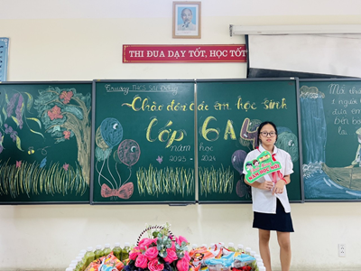 Nguyễn Quỳnh Chi – Tấm gương sáng của chi đội 6A4, trường THCS Sài Đồng