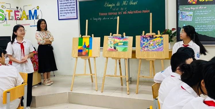 Chuyên đề môn Nghệ thuật lớp 8 theo định hướng phát triển năng lực của học sinh của cô giáo Đặng Thị Quy - Tổ Năng khiếu – Tiếng Anh