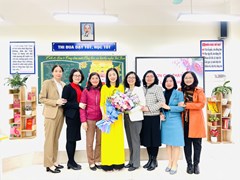 Chúc mừng cô giáo Nguyễn Thị Bích Hảo đã hoàn thành tiết thi giáo viên dạy giỏi cấp Quận môn GDCD 6