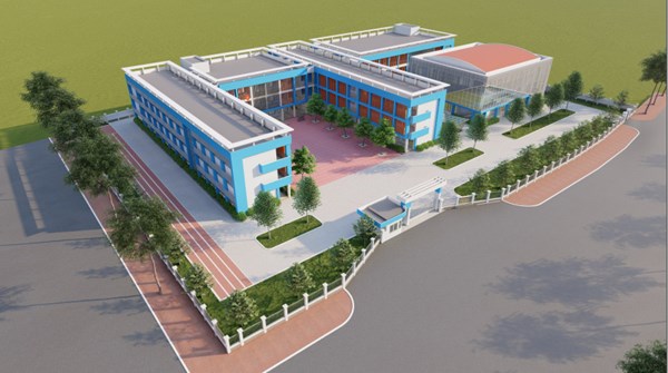 Trường THCS Việt Hưng được cải tạo và nâng cấp