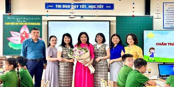 Chúc mừng cô giáo Phan Thị Mỹ Hạnh
đã hoàn thành xuất sắc nhiệm vụ thi giáo viên giỏi cấp Quận
Năm 2023 - 2024
