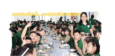 Tháng vệ sinh an toàn thực phẩm, tháng hành động vì an toàn của các con học sinh trường Tiểu học Đoàn Khuê
