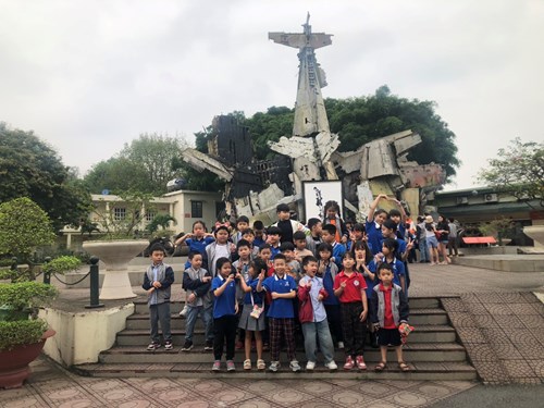 Bảo tàng Lịch sử Quân sự Việt Nam – Trang trại giáo dục Hải Đăng - Điểm đến của học sinh khối 2 trường Tiểu học Đô thị Sài Đồng