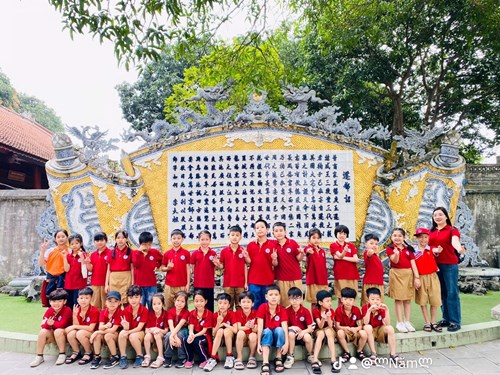 Một ngày học tập, trải nghiệm đầy ý nghĩa của học sinh lớp 3A3 Trường Tiểu học Giang Biên